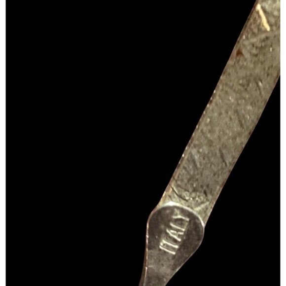 Vtg.925 Sterling Silver 7 3/4" Bracelet, Reversible A Different Design Each Side - Picture 6 of 8